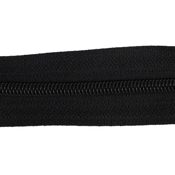 černá * Spirálový zip 3 mm -150cm