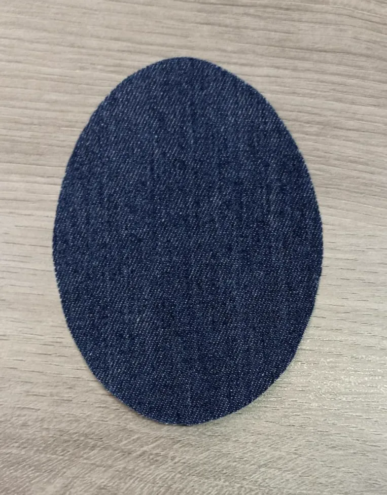 OVÁLNÁ NAŽEHLOVACÍ záplata 8X11 RIFLOVÁ TMAVÁ